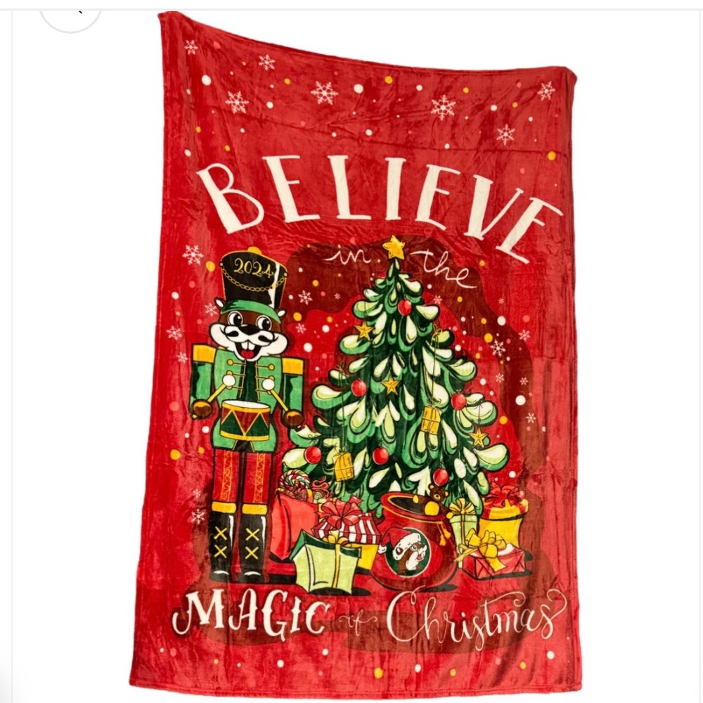 Buc-ee’s Christmas Blanket, 2024